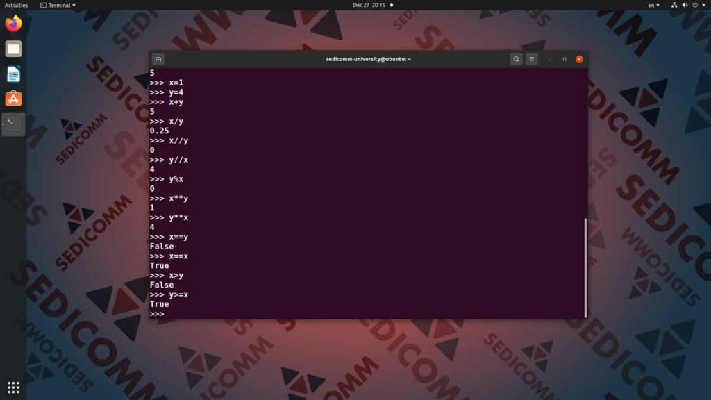 Основы Python для программируемых сетей и систем — логические операторы, курсы DevOps / DevNet engineer Шымкент