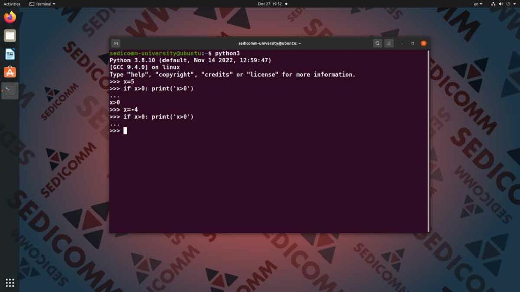 Основы Python для программируемых сетей и систем — условные операторы, курсы DevOps / DevNet engineer Астана