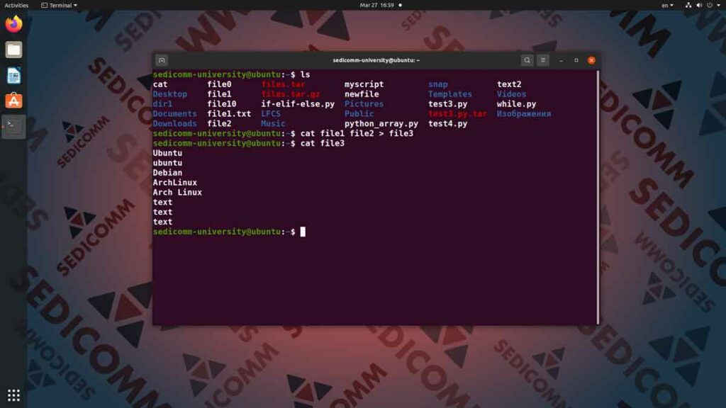 Как объединить два файла в один, курсы Linux скачать торрент Клайпеда