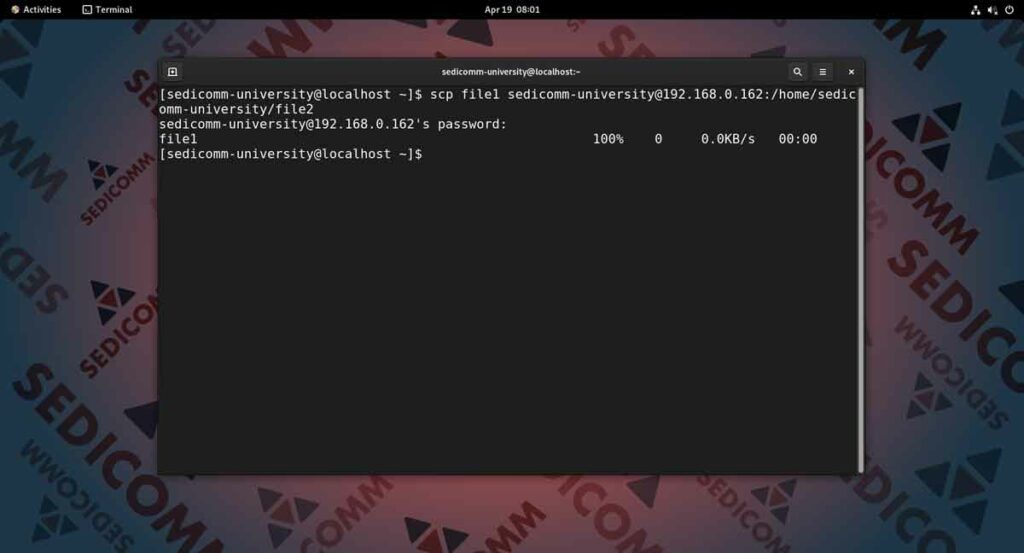 Безопасное копирование файлов по SSH, операционная система Linux курс лекций Таллин