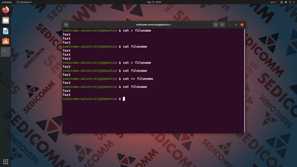 Основы Linux для программируемых сетей и систем — перенаправление текстовых потоков, курсы DevOps / DevNet онлайн Баку