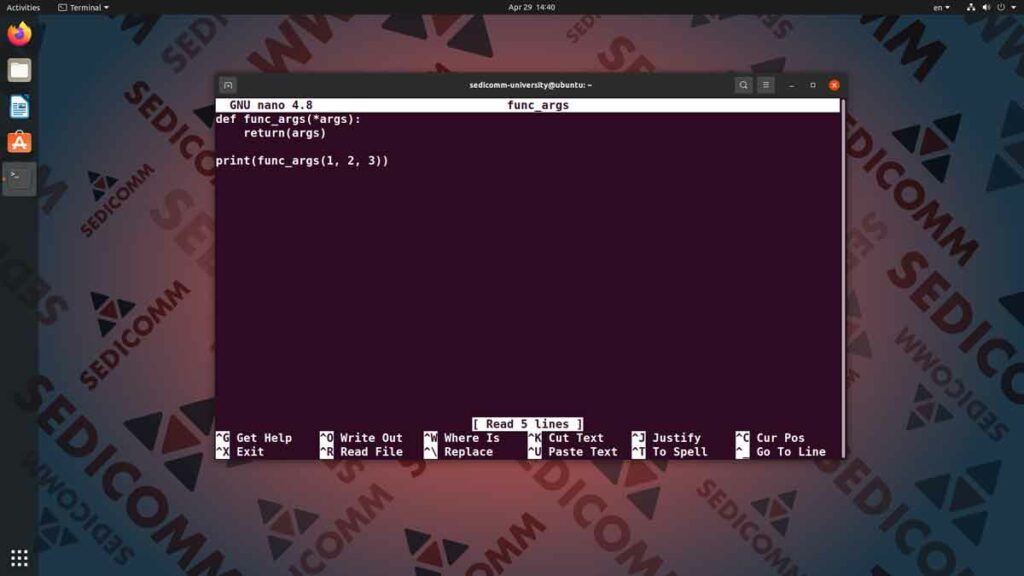 Основы Python для программируемых сетей и систем — функции без фиксированного количества аргументов, курсы DevOps / DevNet скачать Шымкент