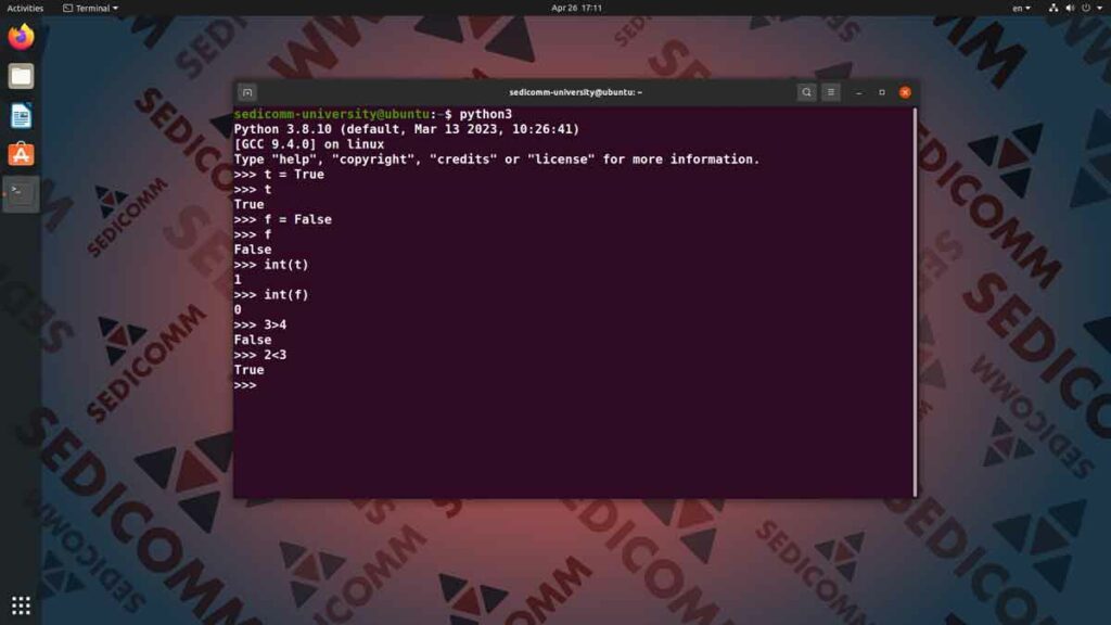 Основы Python для программируемых сетей и систем — логический тип данных, курсы DevOps / DevNet отзывы Варшава