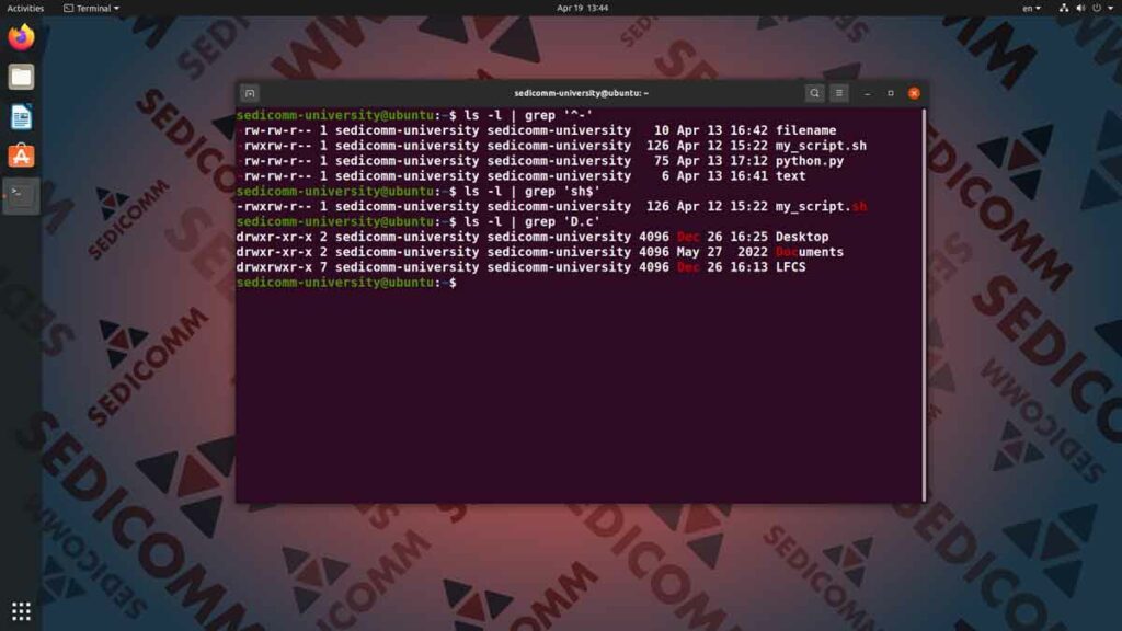Регулярные выражения для команды grep, специалист курс Linux Таллин