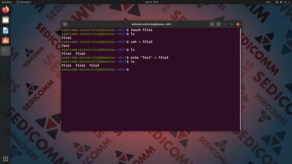 Основы Linux для программируемых сетей и систем — создание файлов, DevOps / DevNet специалист курс Ереван