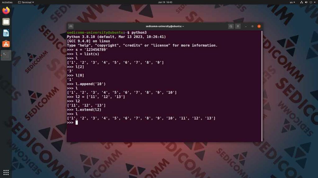 Основы Python для программируемых сетей и систем — списки, DevOps / DevNet специалист курс Варшава