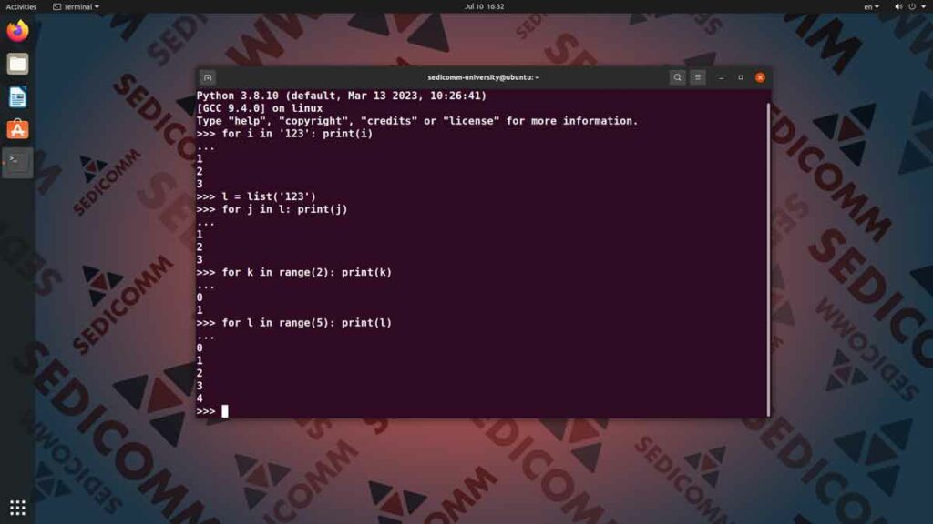 Использование цикла for в Python, DevOps / DevNet инженер курсы скачать торрент Баку
