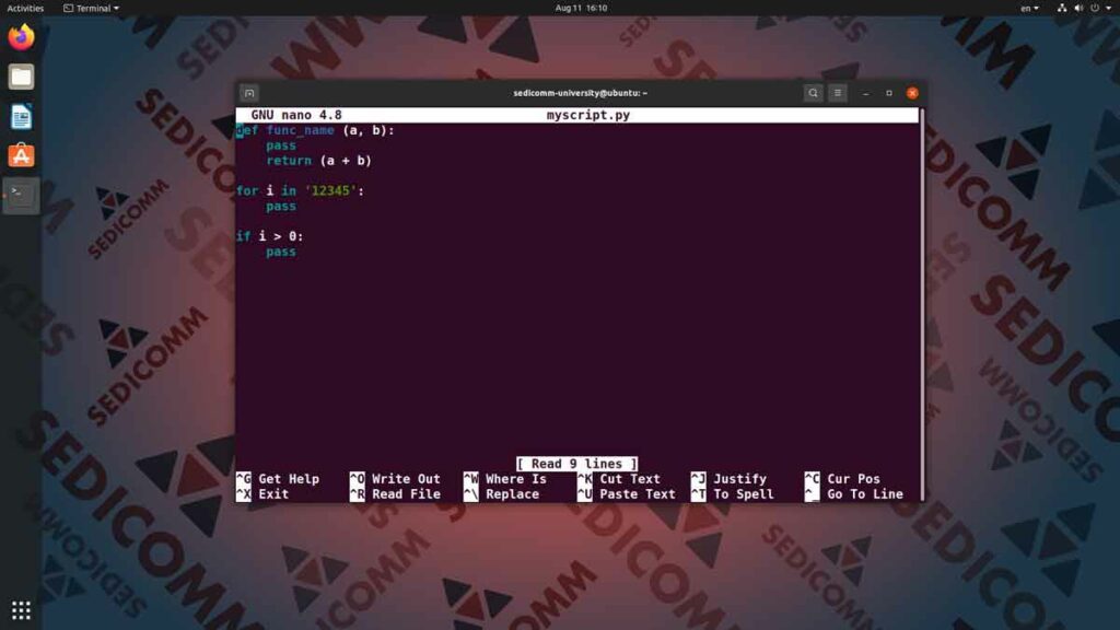 Как написать скрипт на Python для Ubuntu, DevOps / DevNet слив курсов Алматы