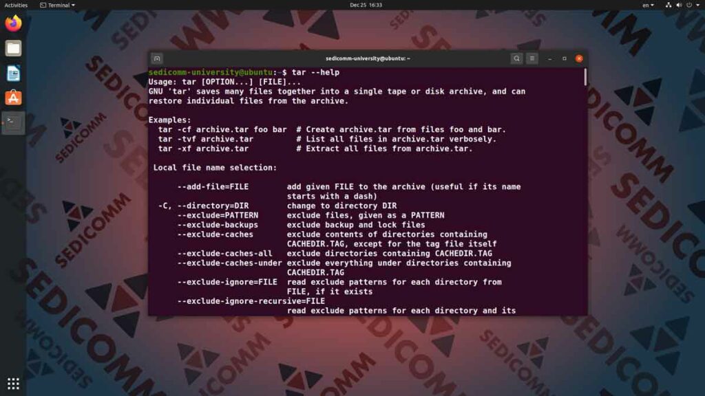 Основы Linux для программируемых сетей и систем — архивирование данных, курсы DevOps / DevNet онлайн Ереван