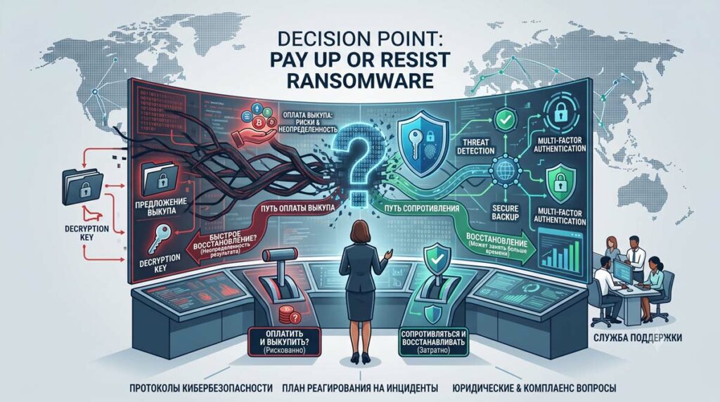 Обучение техническая защита информации Казахстан и сложный выбор при ransomware